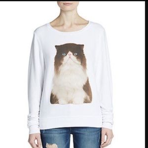 Wildfox grumpy cat bbj sweater